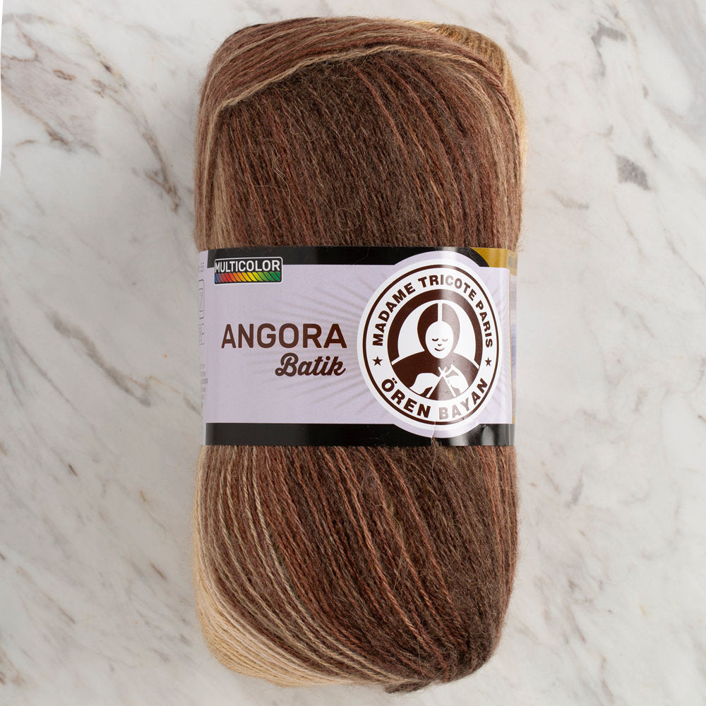 Madame Tricote Paris Angora Batik Yarn, Variegated - 851