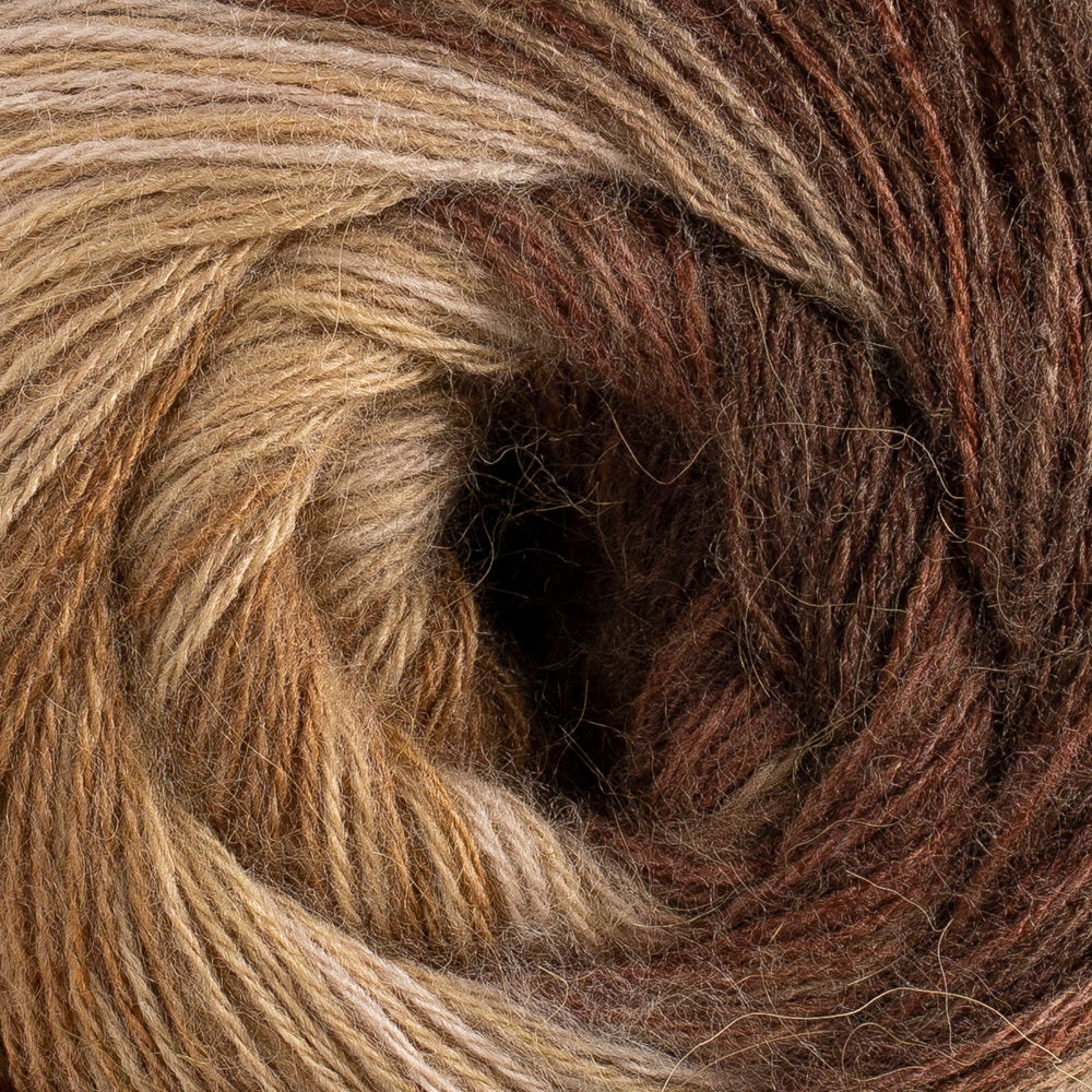 Madame Tricote Paris Angora Batik Yarn, Variegated - 851