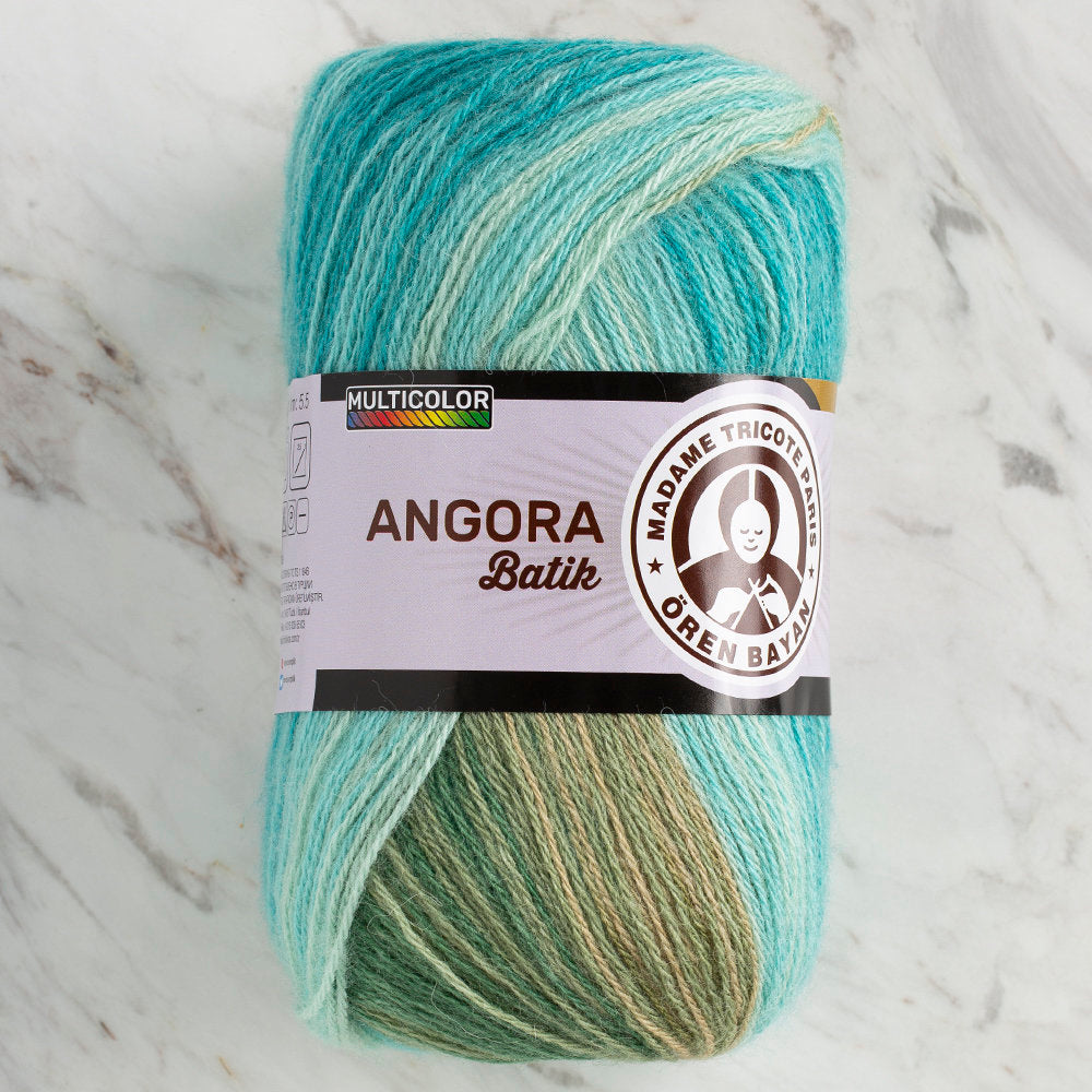 Madame Tricote Paris Angora Batik Yarn, Variegated - 855