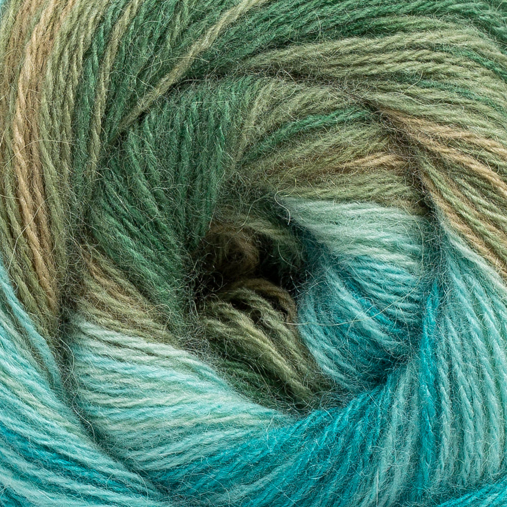 Madame Tricote Paris Angora Batik Yarn, Variegated - 855