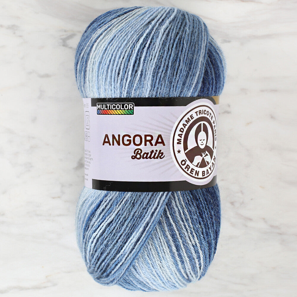 Madame Tricote Paris Angora Batik Yarn, Variegated - 856