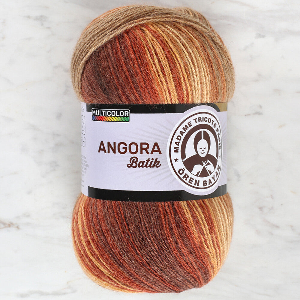 Madame Tricote Paris Angora Batik Yarn, Variegated - 858