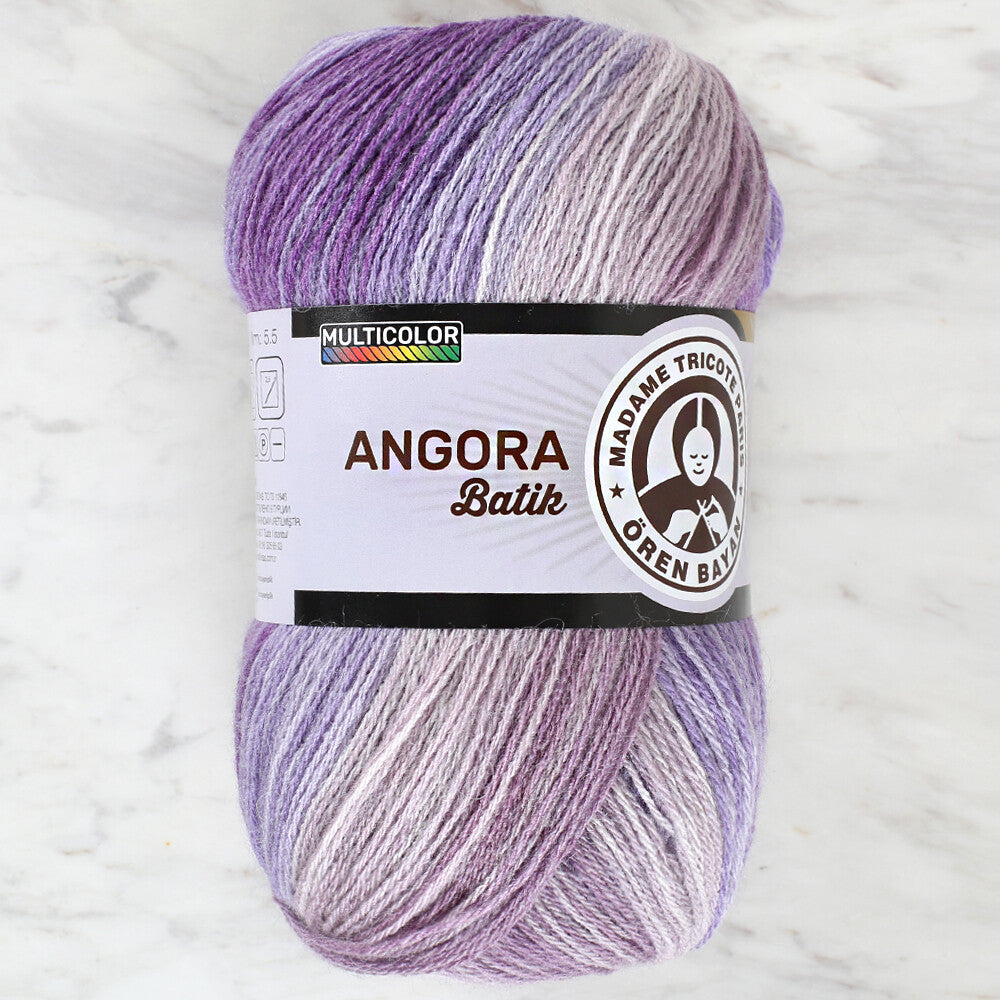 Madame Tricote Paris Angora Batik Yarn, Variegated - 860