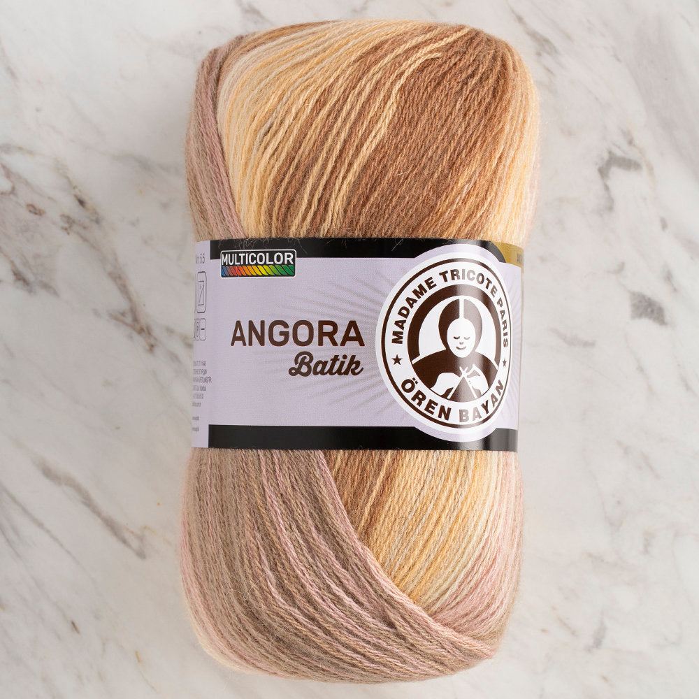 Madame Tricote Paris Angora Batik Yarn, Variegated - 861