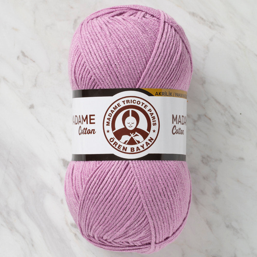 Madame Tricote Paris Madame Cotton Yarn, Lilac - 023