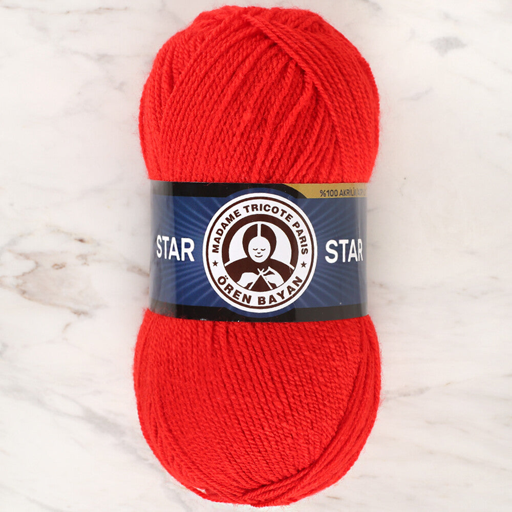 Madame Tricote Paris Star Yarn, Red - 144