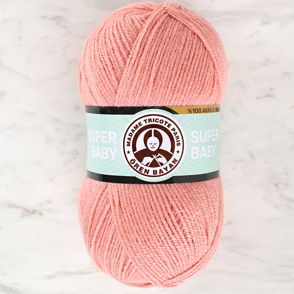 Madame Tricote Paris Super Baby Yarn, Dusty Pink - 121