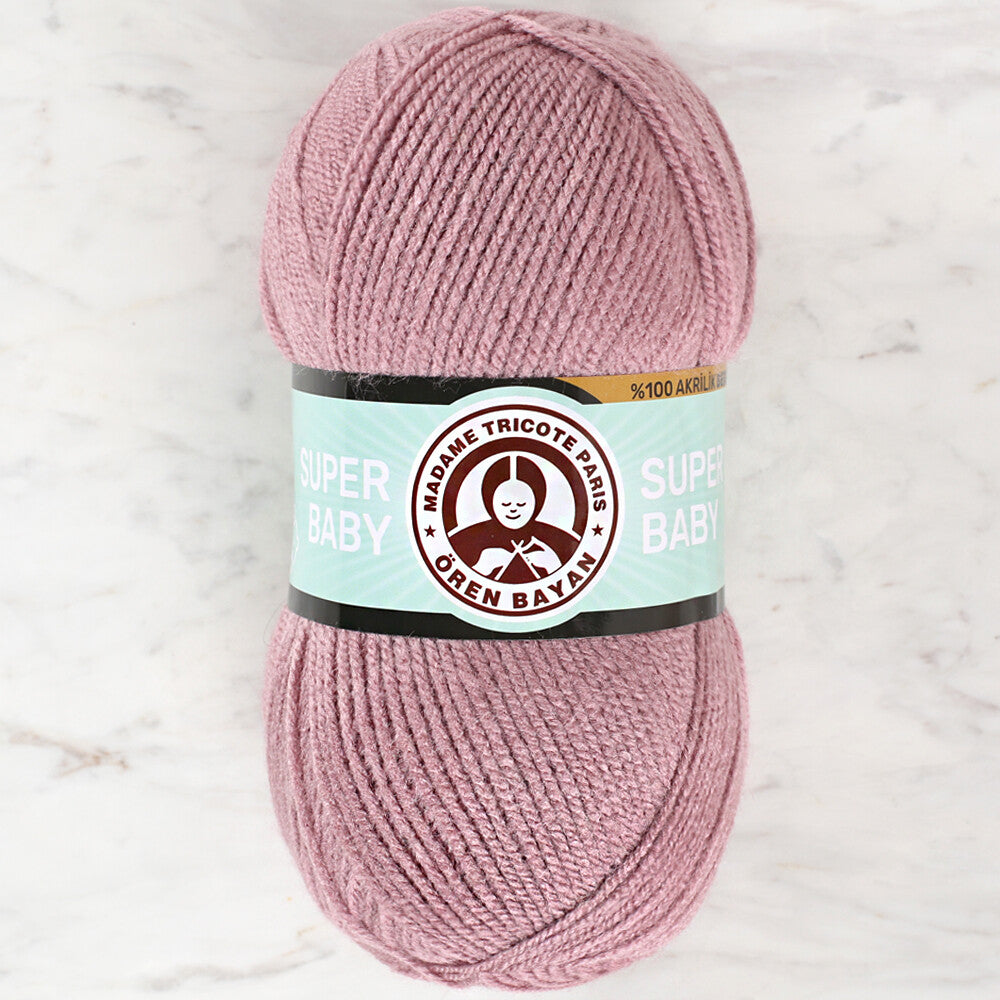 Madame Tricote Paris Super Baby Yarn, Dusty Pink - 127