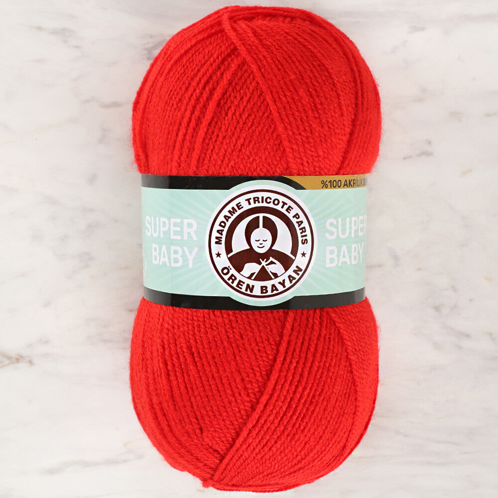 Madame Tricote Paris Super Baby Yarn, Red - 144