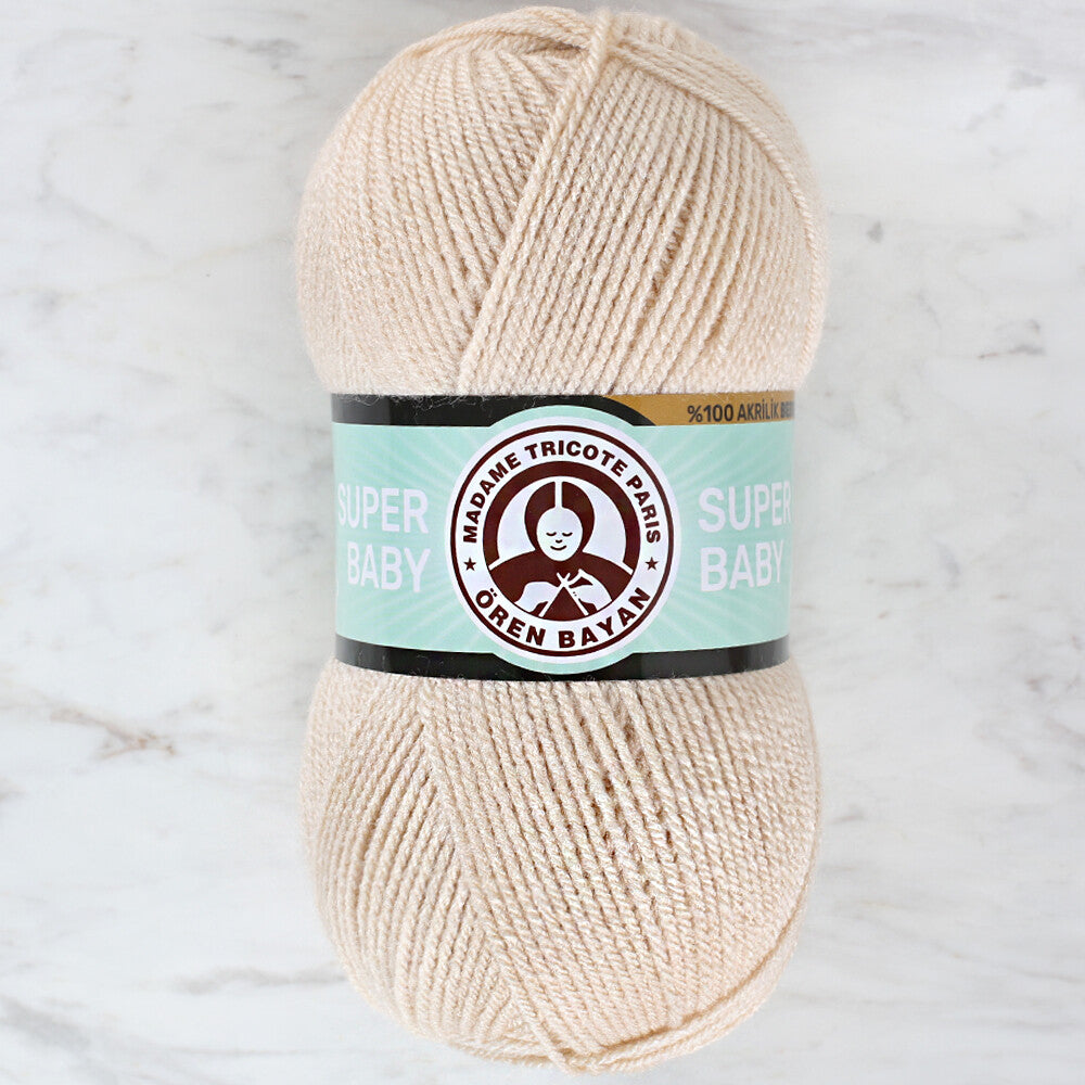 Madame Tricote Paris Super Baby Yarn, Light Beige - 145