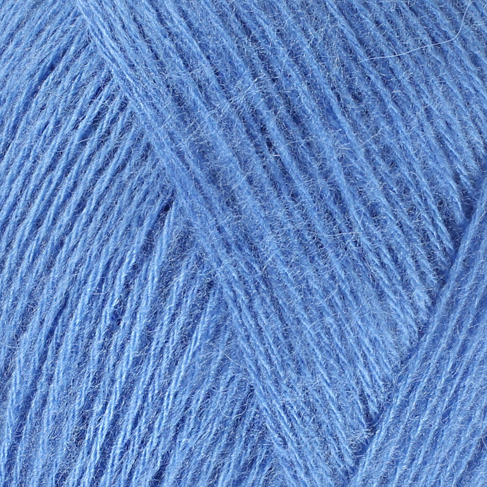 Madame Tricote Paris Angora Yarn, Blue  - 015