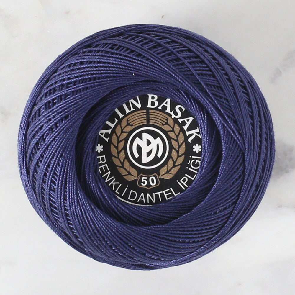 Altinbasak No: 50 Lace Thead Ball, Navy Blue - 747