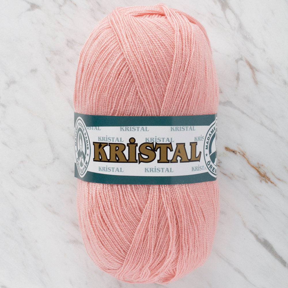 Madame Tricote Paris Kristal Yarn, Light Pink - 001