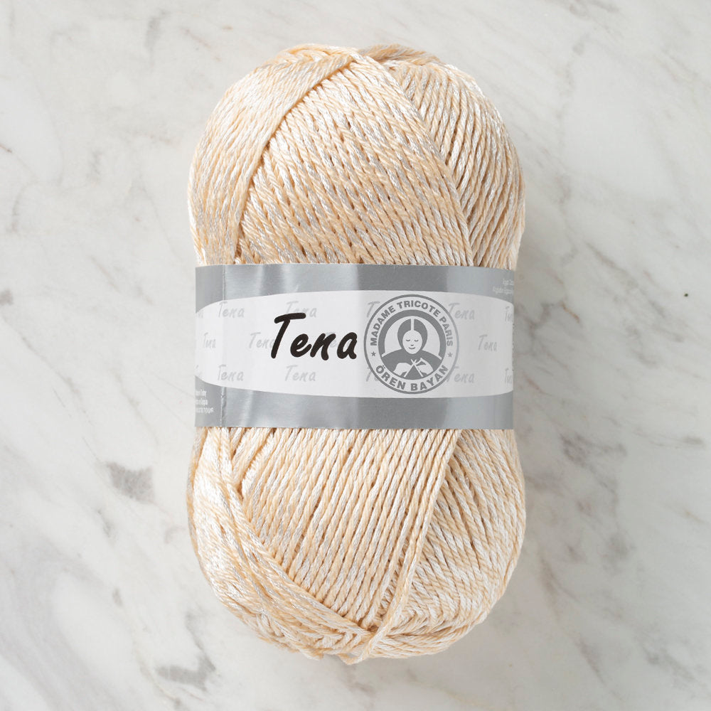 Madame Tricote Paris Tena Yarn, Cream - 0404
