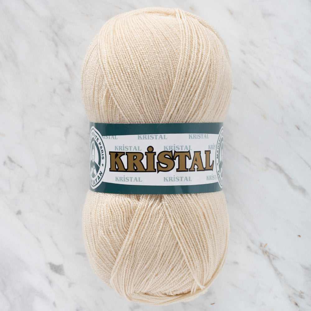 Madame Tricote Paris Kristal Yarn, Beige - 078