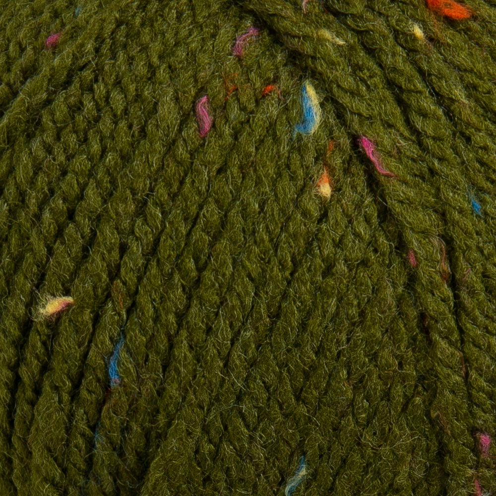 Madame Tricote Paris Favori Tweed, Green - 077A