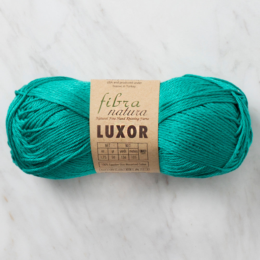 Fibra Natura Luxor Yarn, Green - 105-17