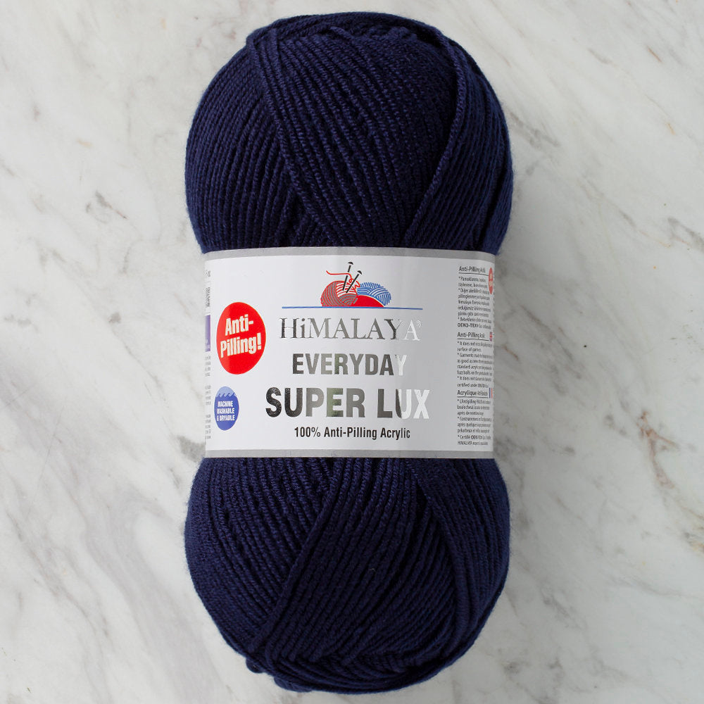 Himalaya Everyday Super Lux Yarn, Navy - 73429