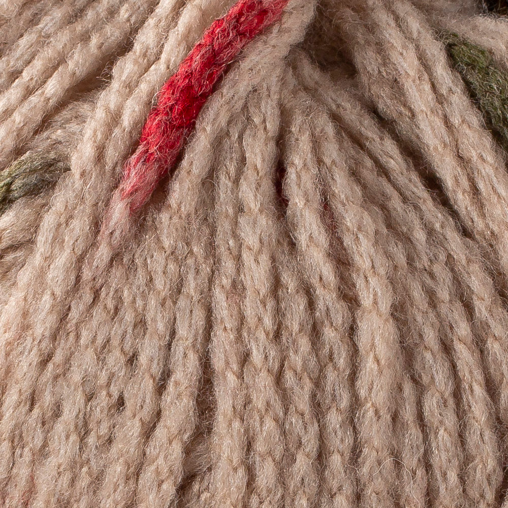 Himalaya Air Wool Drops Speckled Yarn, Brown - 20403
