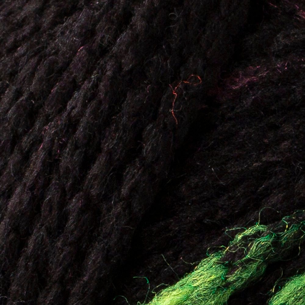 Himalaya Air Wool Drops Speckled Yarn, Black - 20409