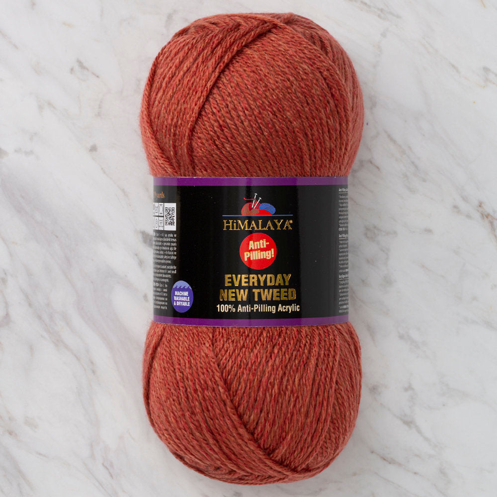 Himalaya Everyday New Tweed Yarn, Brick - 75114