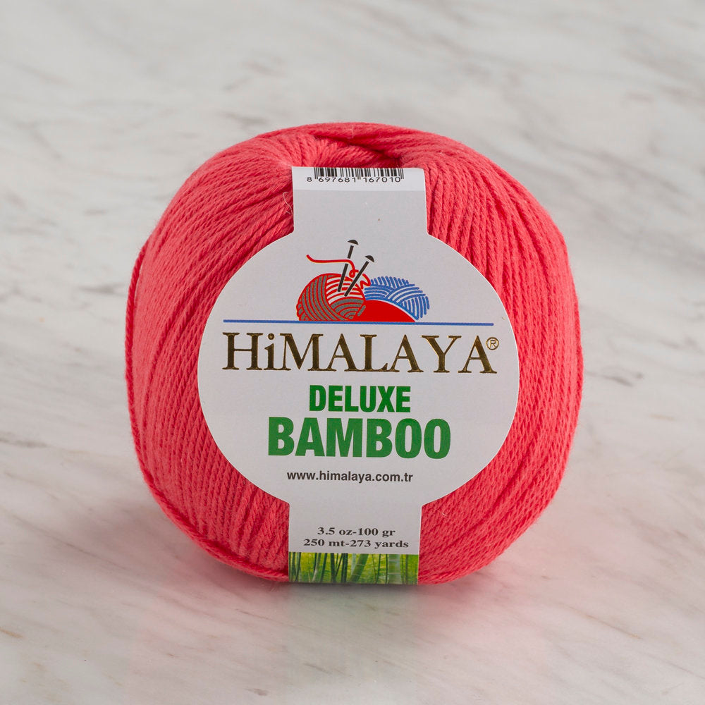 Himalaya Deluxe Bamboo Yarn, Vermilion - 124-09