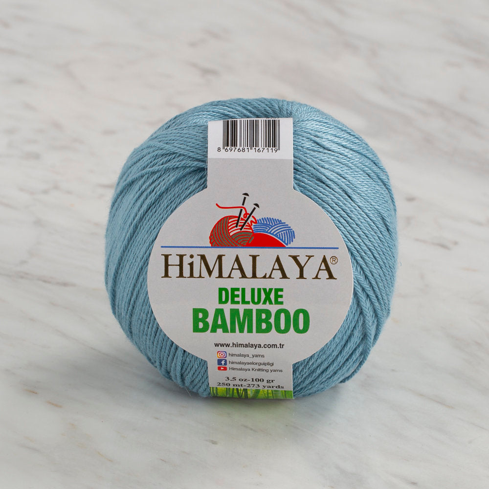 Himalaya Deluxe Bamboo Yarn, Blue - 124-19