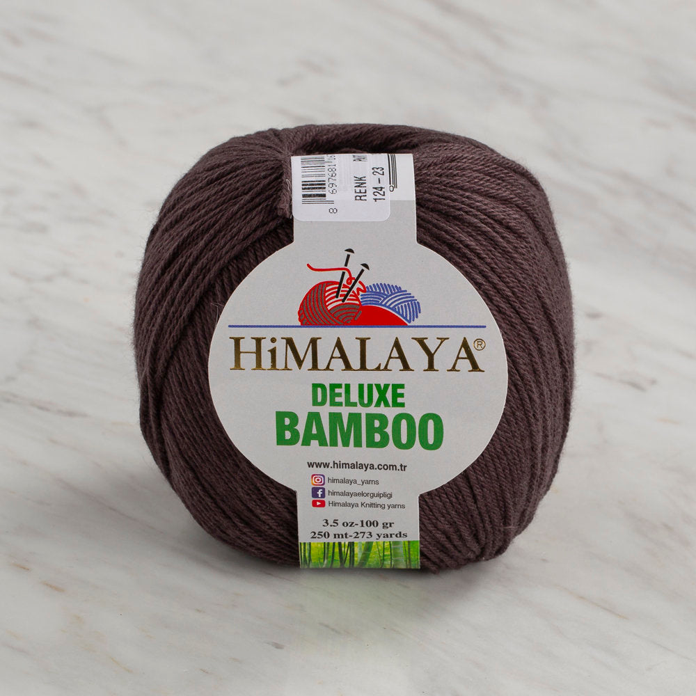Himalaya Deluxe Bamboo Yarn, Brown - 124-23