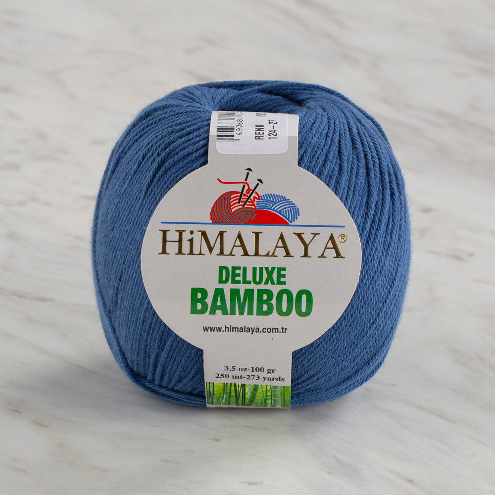 Himalaya Deluxe Bamboo Yarn, Blue - 124-27