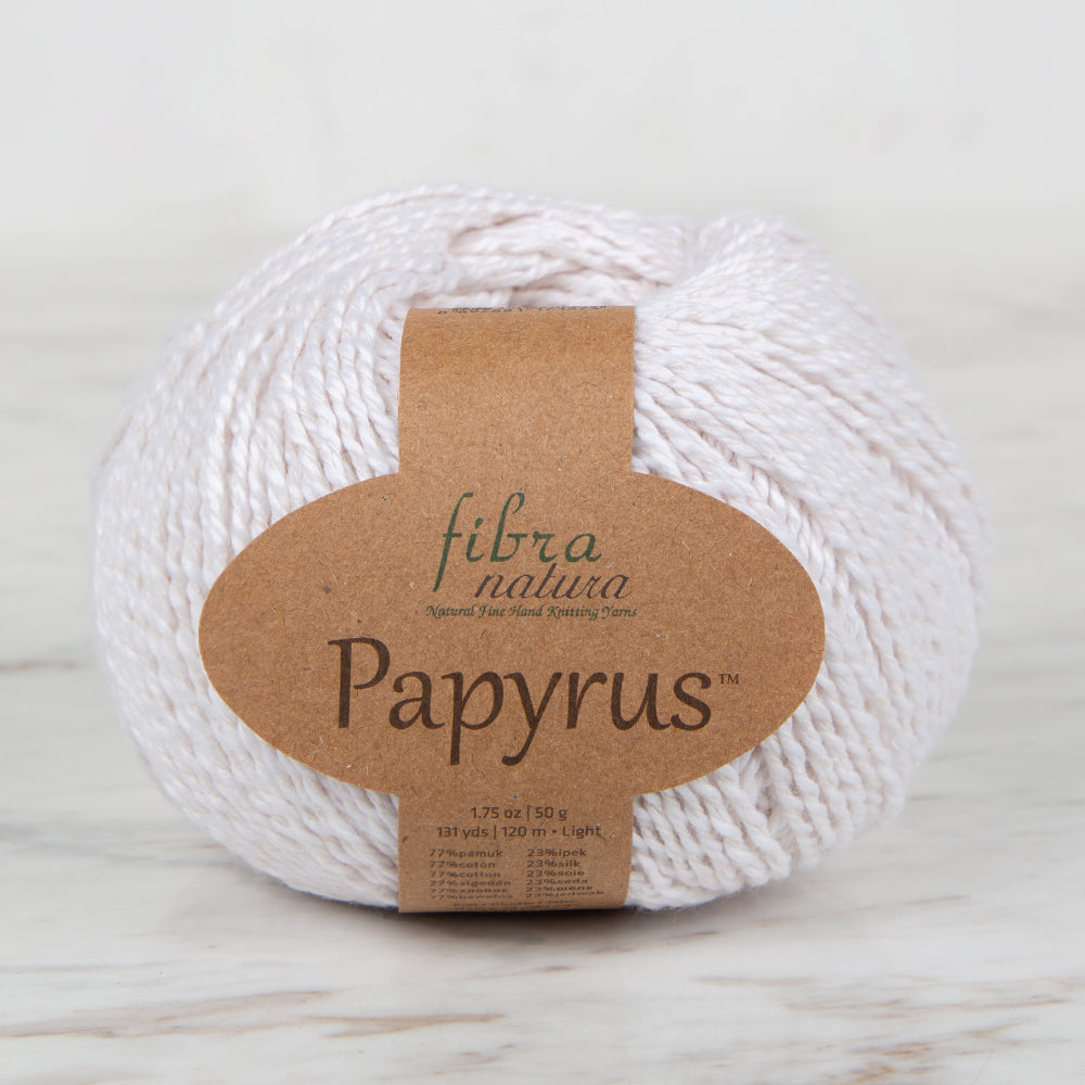 Fibra Natura Papyrus Hand Knitting Yarn, Cream - 229-01