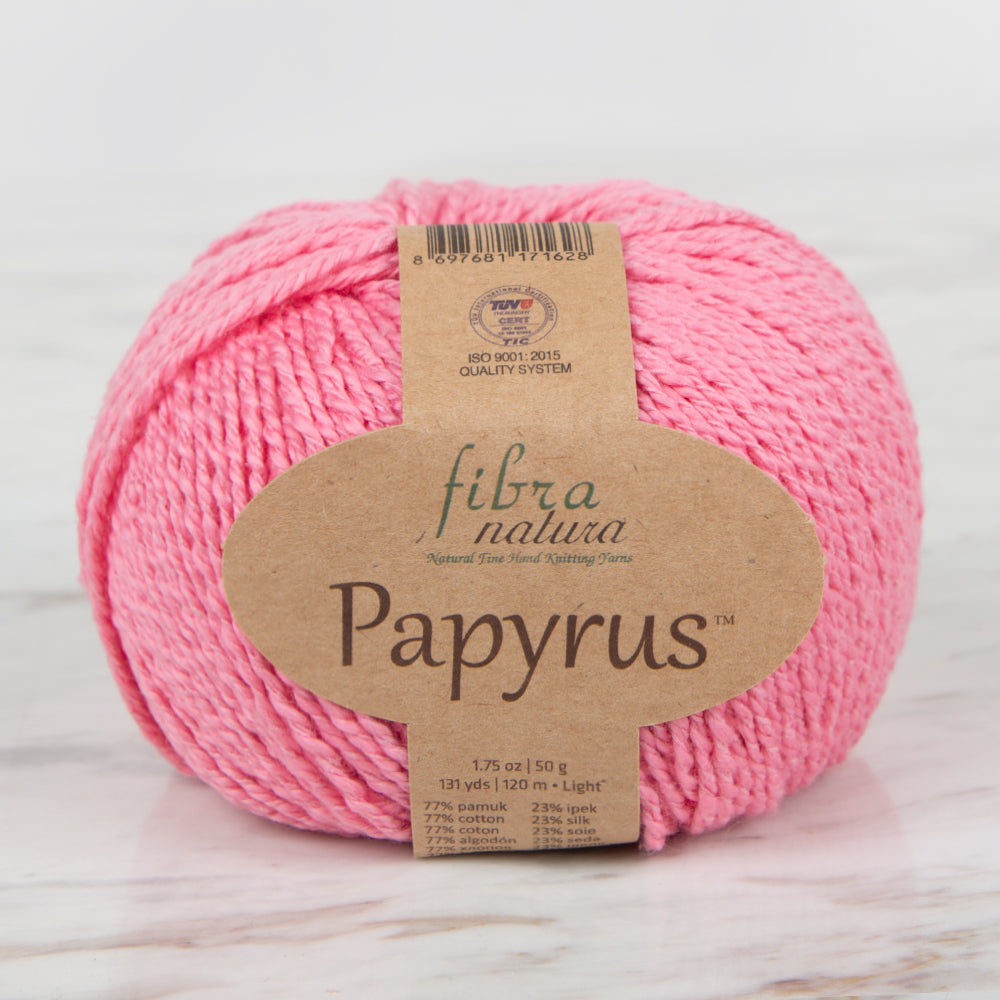 Fibra Natura Papyrus Hand Knitting Yarn,Pink - 229-07