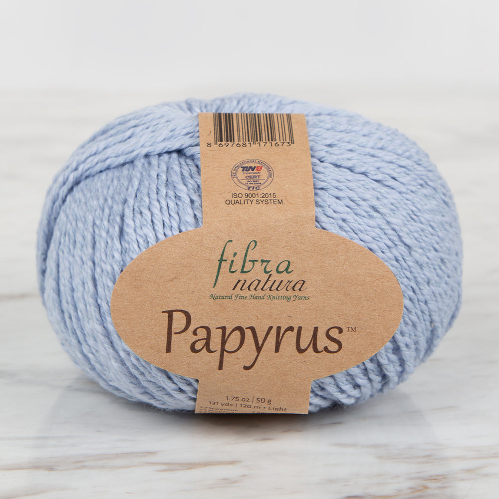 Fibra Natura Papyrus Hand Knitting Yarn,Blue - 229-14
