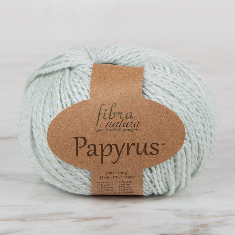 Fibra Natura Papyrus Hand Knitting Yarn, Light Green - 229-17