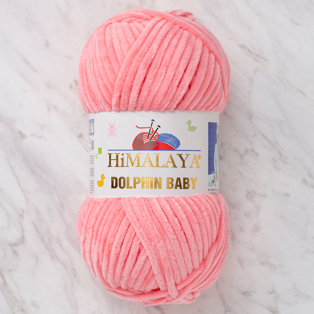 Himalaya Dolphin Baby Chenille Yarn, Pink - 80346