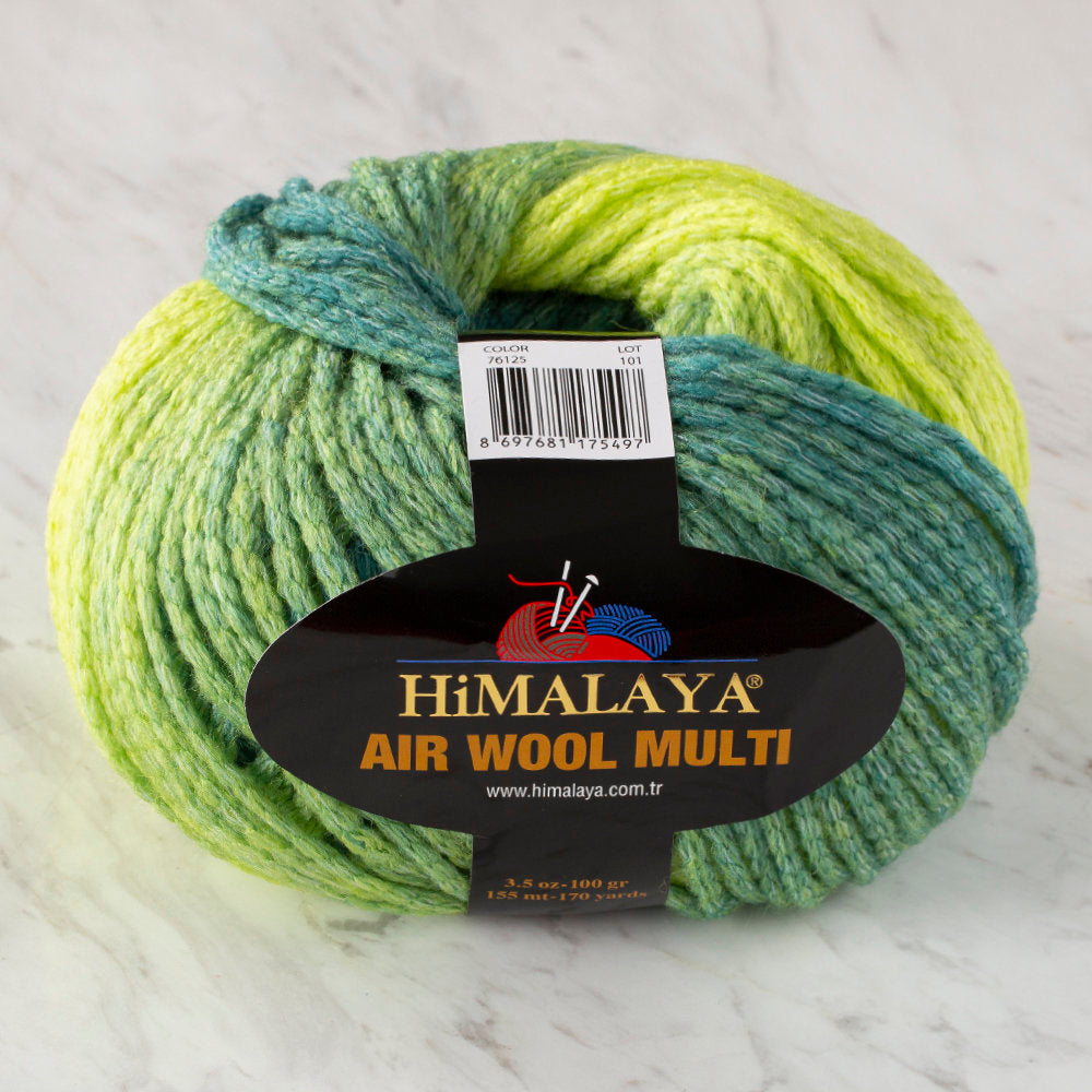Multi Yarn Himalaya Air Wool Multi Yarn, Variegated - 76125