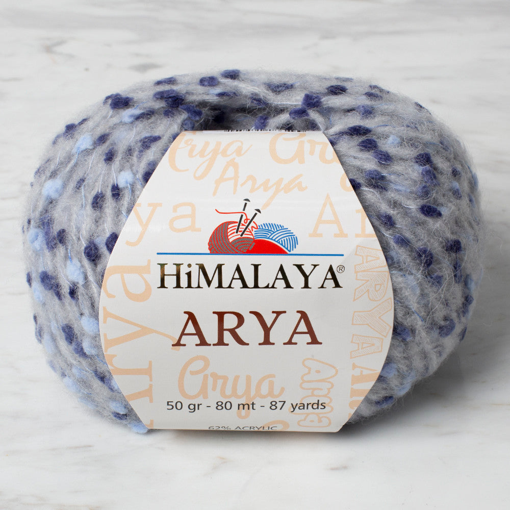Himalaya Arya Knitting Yarn, Grey - 76604