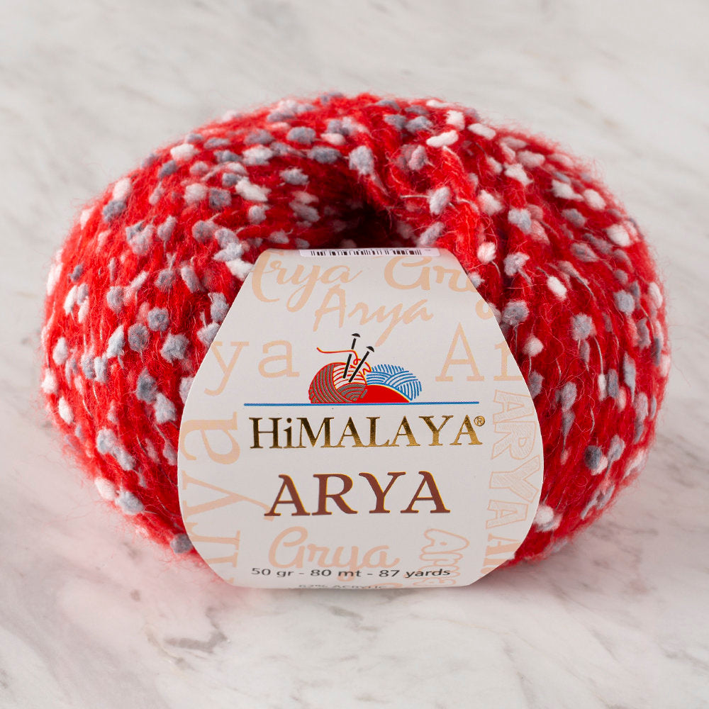 Himalaya Arya Yarn, Red - 76607