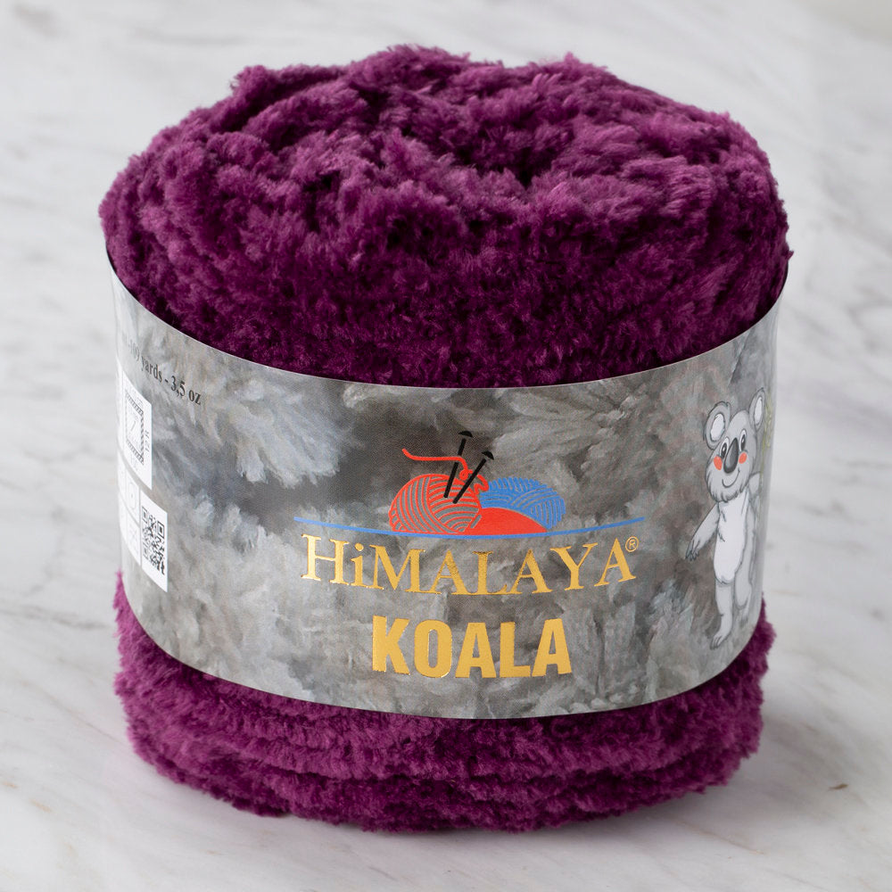 Himalaya Koala Chenille Baby Yarn, Purple - 75704