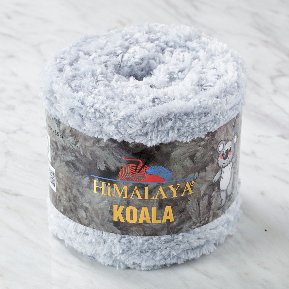 Himalaya Koala Chenille Baby Yarn, Grey - 75706