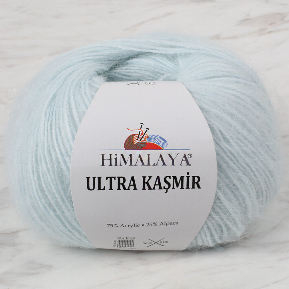Himalaya Ultra Kaşmir Knitting Yarn, Light Blue - 56816
