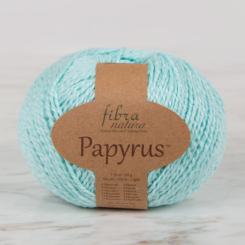 Fibra Natura Papyrus Hand Knitting Yarn, Turquoise - 229-30
