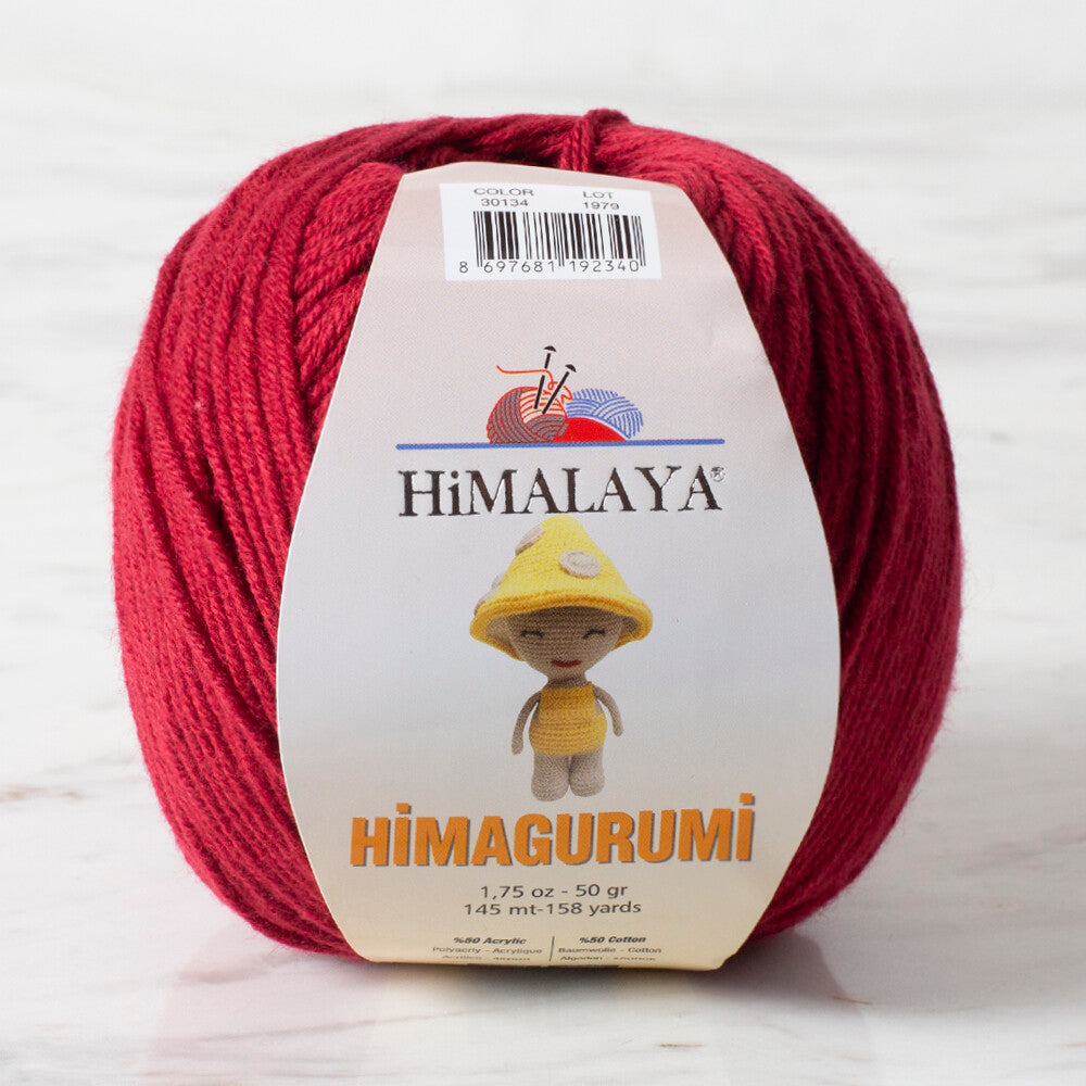 Himalaya Himagurumi 50 Gr Yarn, Dark Claret - 30134