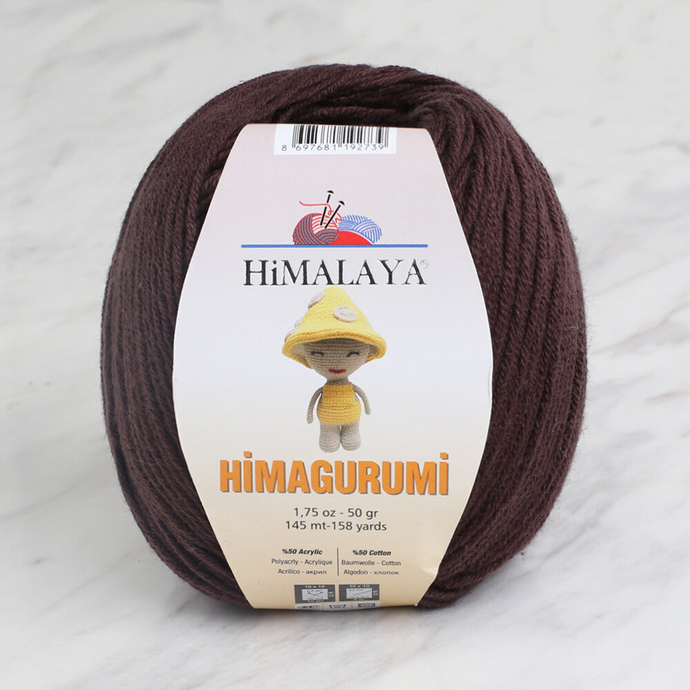Himalaya Himagurumi 50 Gr Yarn, Dark Brown - 30173