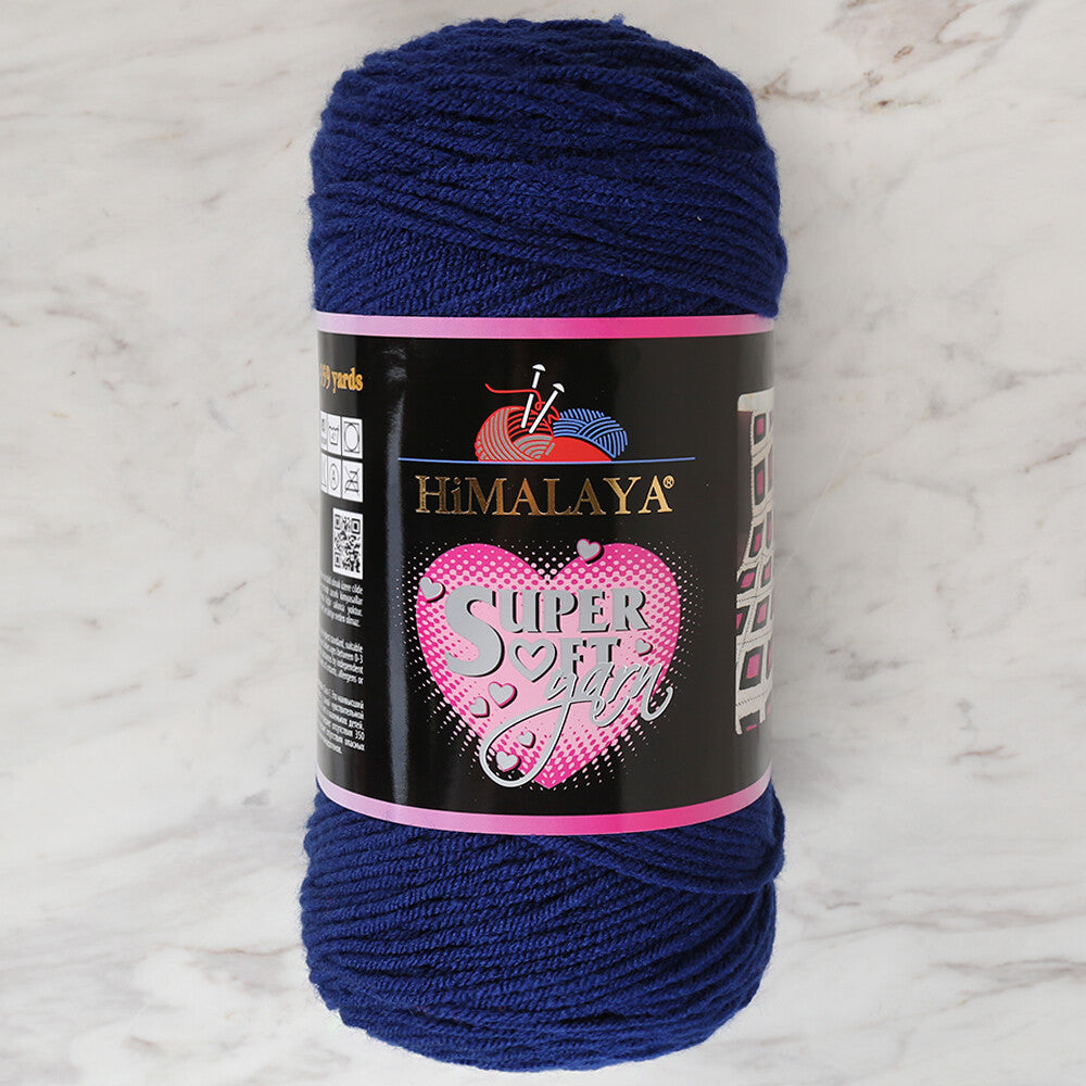 Himalaya Super Soft 200 gr Yarn, Navy Blue - 80862