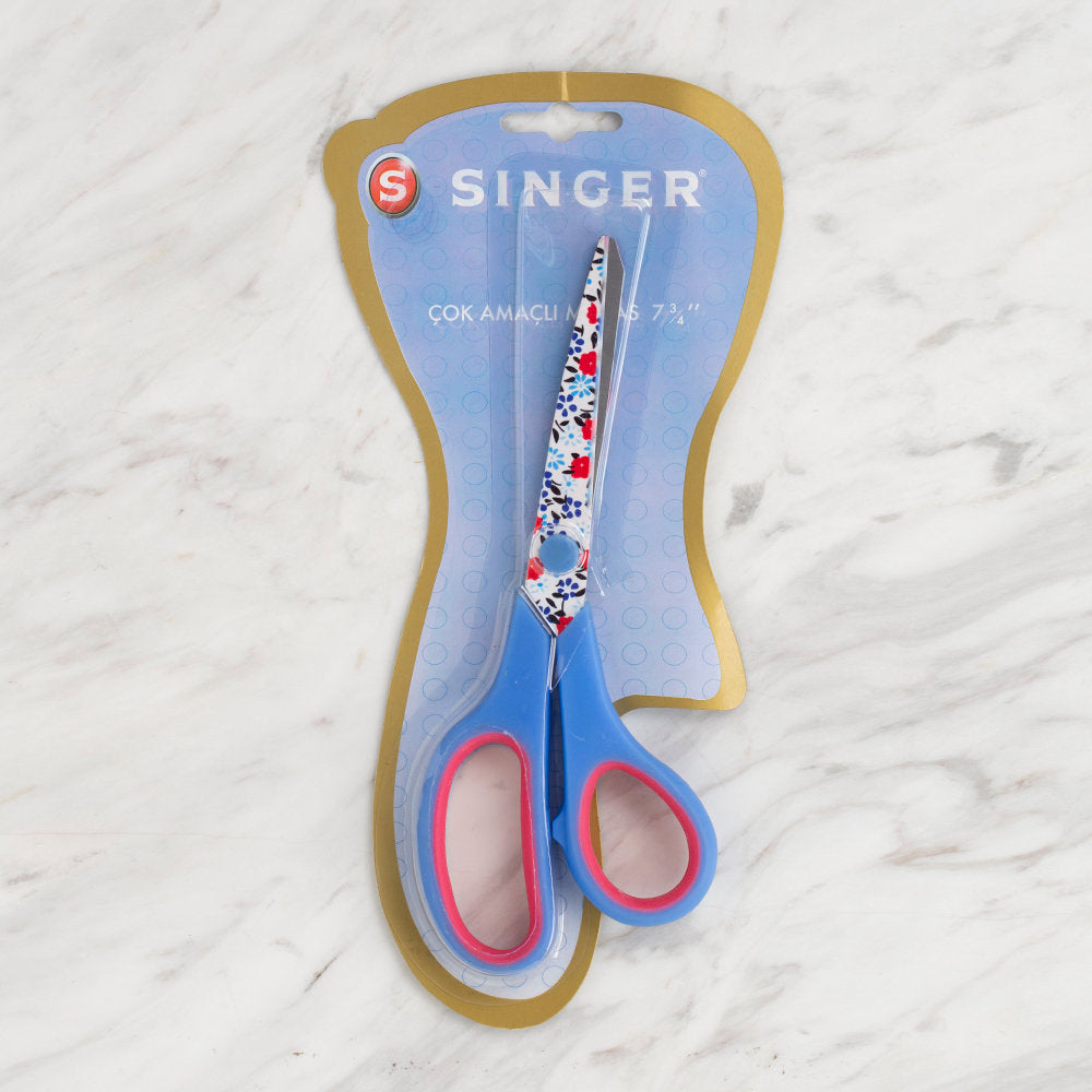 Singer Multi-Purpose Scissors, Blue - C2008P5