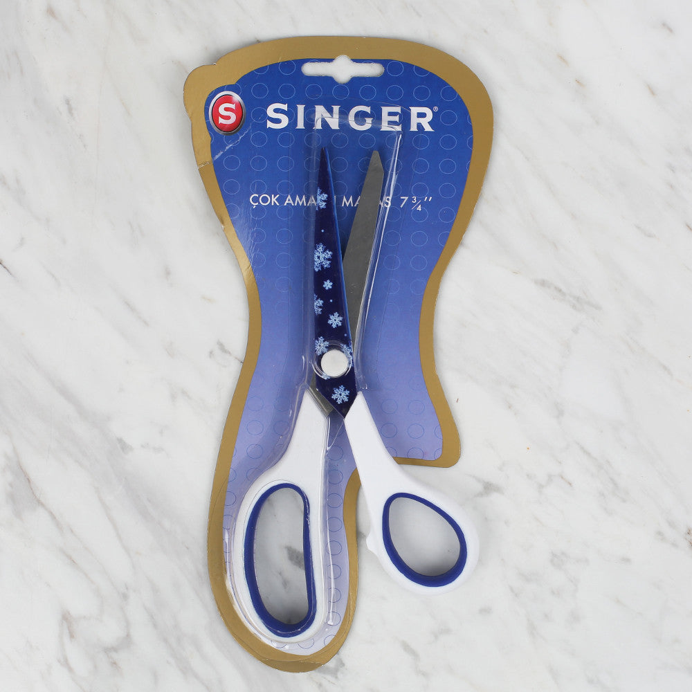 Singer Scissors 508 Singer Multi-Purpose Scissors, Blue - C2008P5
