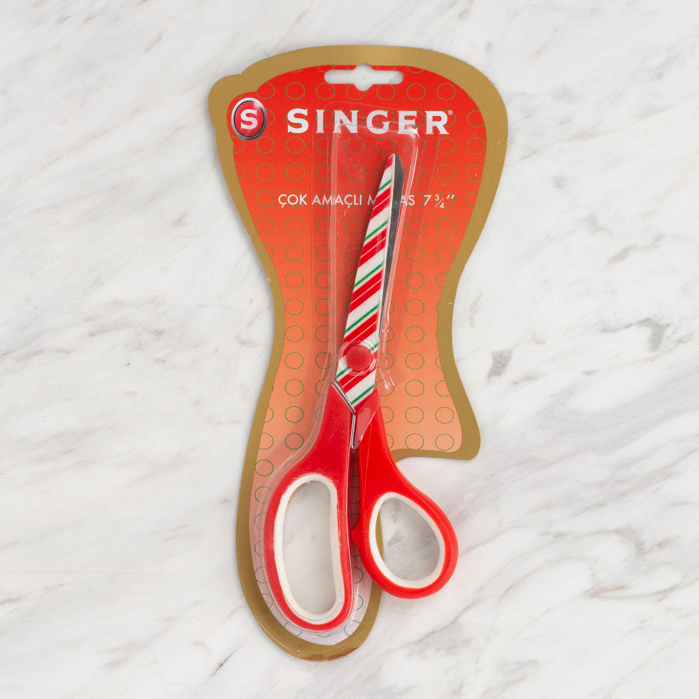 Singer Multi-Purpose Scissors, Red - C2008P28
