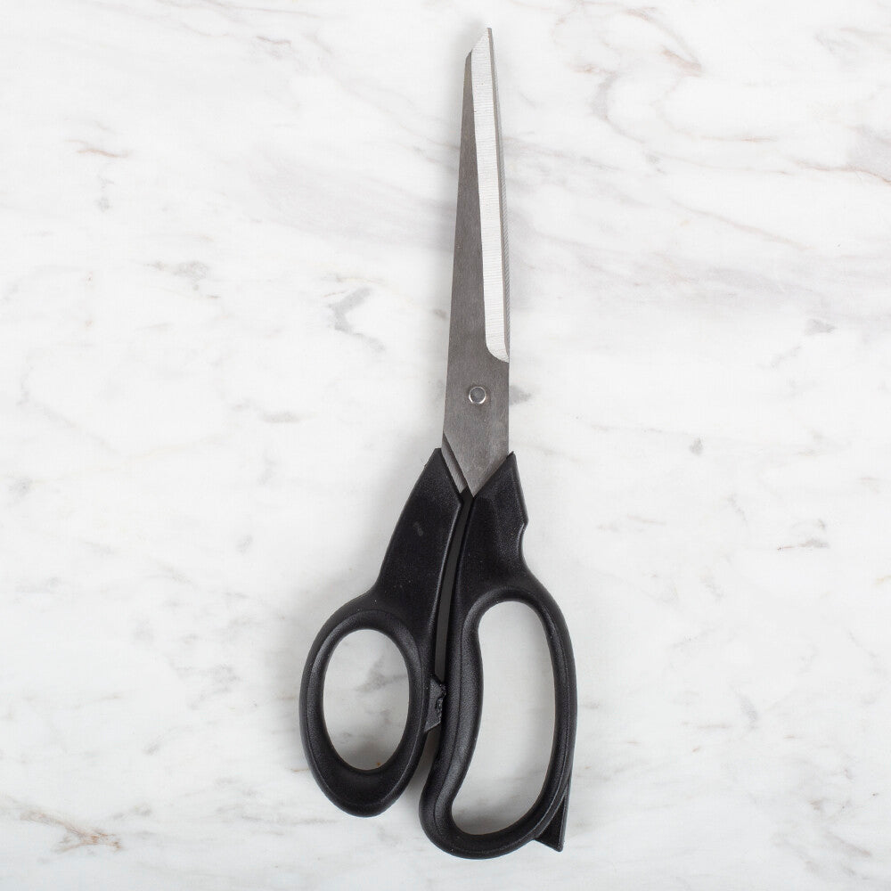 Yabalı Plastic Handle Titanium Scissors, Black YBL - 071 / no. 5