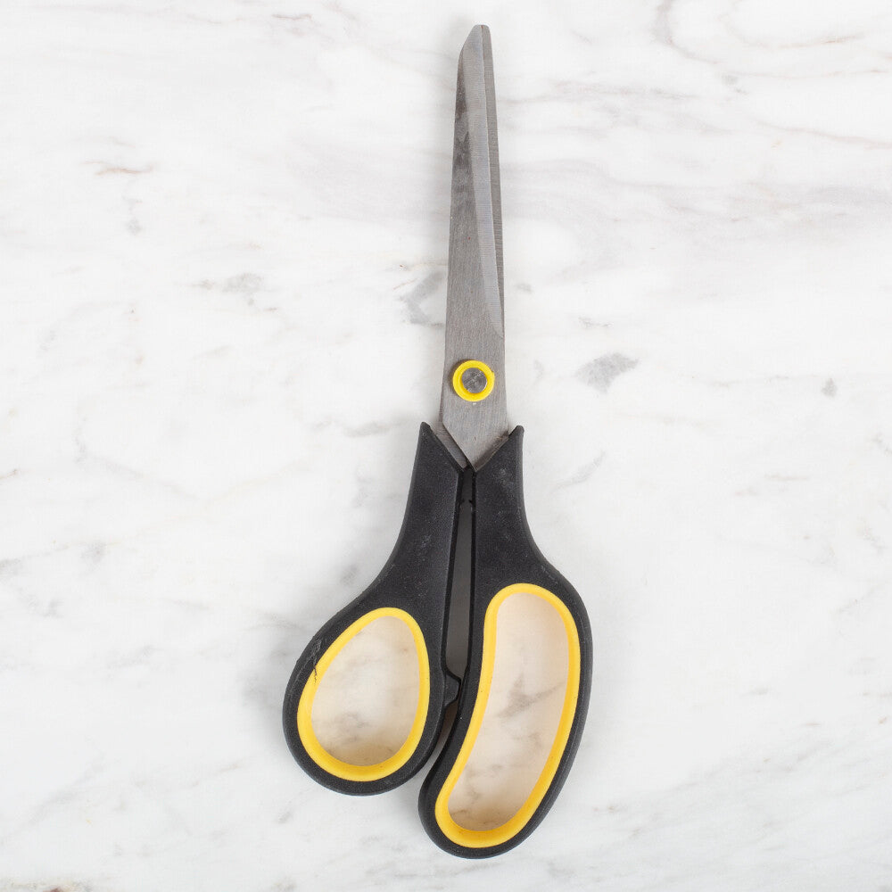 Yabalı Soft Handle Multi-Purpose Scissors, Black YBL - 054 / no. 7