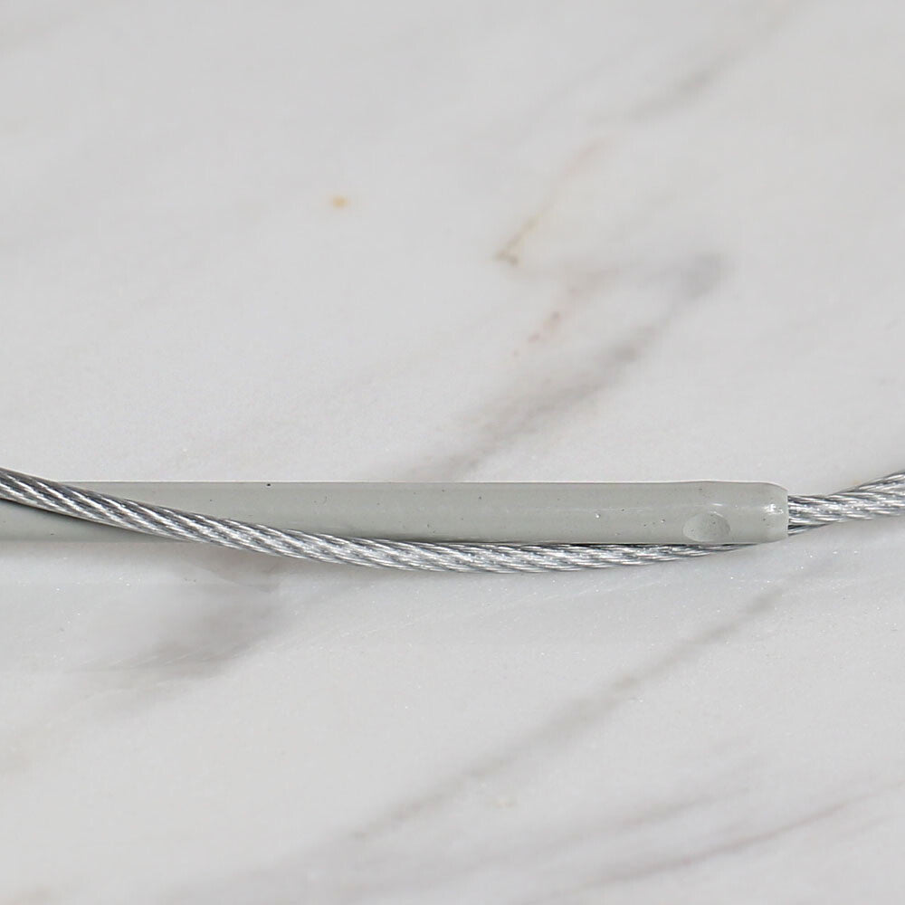 Yabalı 2.5mm 60 cm Steel Cable Tunisian/Afghan Knitting Needle - YBL - 345